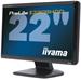 22"LCD iiyama E2208HDD -16:9,Full HD,DVI,piano black