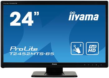 24" iiyama T2452MTS-B5 -2ms,300cd,FullHD,16:9,VGA,DVI-D,HDMI,USB,repro,dotykový