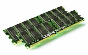 4GB DDR2-667 Kingston CL5 kit 2x2GB