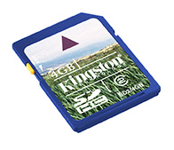 8GB Secure Digital SDHC Kingston - class 4
