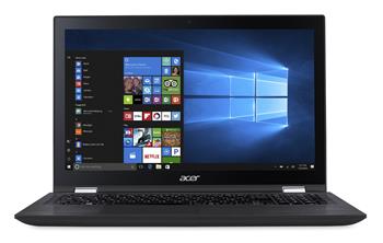 Acer Spin 3 - 15,6T"/i3-7100U/4G/256SSD/W10 černý