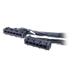 APC Data Distribution Cable, CAT6 UTP CMR 6xRJ-45 Black, 27ft (8.2m)