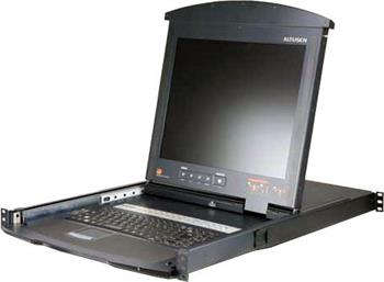 ATEN KVM console KL-9116MA 16 PC KVM 17"LCD + KVM over IP