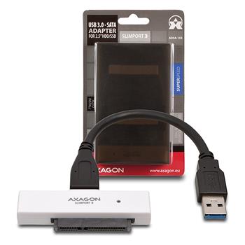 AXAGON USB3.0 - SATA HDD adapter vč. 2.5" pouzdra