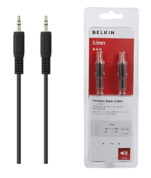 BELKIN Audio kabel 3,5mm-3,5mm jack, 2 m