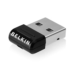 BELKIN Mini Bluetooth USB+EDR adapt�r - 10m, v 2.1