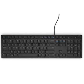 Dell Multimediální klávesnice KB216 - čeština (QWERTZ) - černá