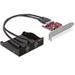 Delock 3.5" p�edn� panel s 2x USB 3.0 porty + PCI Express adapt�r