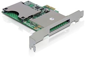 Delock čtečka PCIe -> 2x CFAst