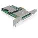Delock �te�ka PCIe -> 2x CFAst