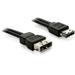 DeLock kabel Power eSATA (eSATAp) samec-samice 1m