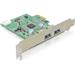 DeLock PCI Express x1 USB 3.0 2x extern� port, NEC