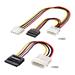 equip Power Cable 5,25"->5,25"+SATA
