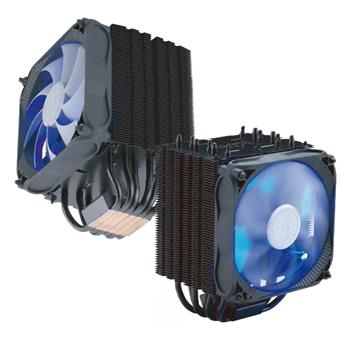 FSP/Fortron Chladič CPU Windale 6 Cooler AC601, 6 Heat-Pipe, 240W TDP, 120 mm PWM blue LED