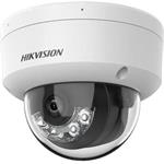 Hikvision 4 MPix IP Dome Smart Hybrid Light kamera; IR/LED 30m, Mikrofon, IP67