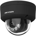 Hikvision 8MPix IP Dome Hybrid ColorVu AcuSense kamera; LED/IR 30m, WDR 130dB,audio, alarm, IP67, černá