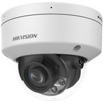 Hikvision 8MPix IP Dome Hybrid ColorVu AcuSense kamera; LED/IR 40m, WDR 120dB,audio, alarm, IP67, IK10