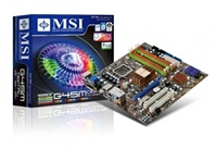 iG45, VGA + PCIe x16, DDR2 1066, SATA II RAID, USB2.0, GLAN, FW, mATX, sc775