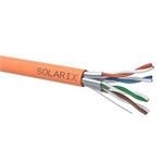 Kabel Solarix STP kabel Cat 6A drát 500m LSOH B2ca-s1,d1,a1 - cívka