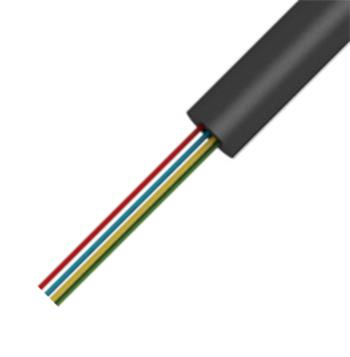 KDP optický kabel A-D2Y HD 2E9/125, Blown Cable BLK, Z044