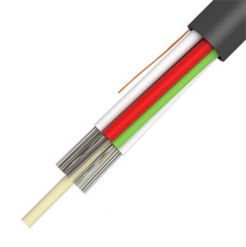 KDP optický kabel A-DQ2Y, 8x1,5, 96vl., 9/125, PE, 6,6mm, MLT, QM0I