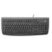 kl�ves. LOGITECH Deluxe 250 Keyboard Black CZ PS/2