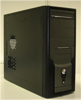 KME CX-0762 MIDI Tower ATX, PZ-500W, Black