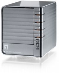 LevelOne NAS 4-Bay SATA Tower, 1000Mbps