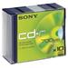 M�dia SONY CD-R 10CDQ-80NSLD,48x, bal. 10ks,SLIM
