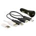 Navilock Car power adapter USB bundle