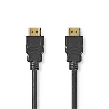 Nedis CVGL34050BK30 - Kabel Premium High Speed HDMI s Ethernetem | Konektor HDMI - Konektor HDMI | 3 m | Černá