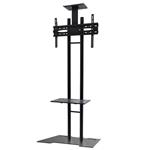 Neomounts  PLASMA-M1700ES / Mobile Flat Screen Floor Stand (height: 147-163 cm) box 1/2 / Black