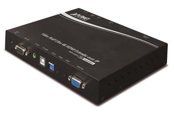 Planet IHD-410PT, HDMI video extender/ video wall, vysílač, UHD-4K, multicast, IR, RS-232, napájení PoE