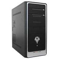 Redstar OEM01 MIDI TowerATX,4x5.25",1x3.5" 350W, 12FAN, black