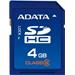 SecureDigital (SDHC) Card 4GB, A-DATA Class6
