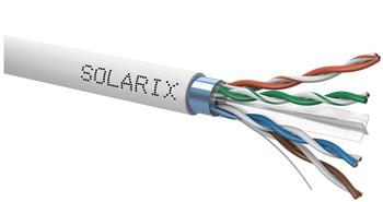 Solarix - Instalační kabel CAT6 FTP PVC Eca 500m/cívka SXKD-6-FTP-PVC