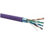 Solarix - instalační kabel FTP, Cat5E, drát, LSOH, cívka 500m