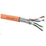 Solarix - Instalační kabel SSTP, Cat7, drát, LSOH, cívka 500m