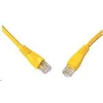 Solarix - patch kabel CAT6 UTP PVC 2m žlutý snag proof