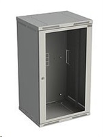 Solarix rozvaděč nástěnný SENSA 21U 600mm, dveře sklo, RAL 7035