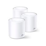 TP-Link Deco X60 (3-pack), AX3000 Whole-Home Mesh Wi-Fi System, Wi-Fi 6, Qualcomm 1GHz Quad-core CPU, 2402Mbps at 5GHz+57
