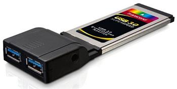 Transcend USB 3.0 Express card, 2x USB3.0 port