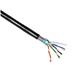 Venkovn� st�n�n� FTP Cat5E dr�t Elite, dvojit� pl᚝, 305m c�vka, �ern�