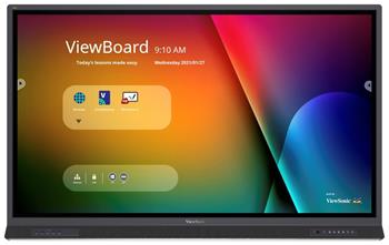 ViewSonic Flat Touch Display IFP6552-1A/ 65"/ UHD / 16/7 /400cd / Android 4-32/ OPS/ HDMI/ VGA/ DP/ HDMIout/ USB-C