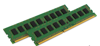 2GB DDR2-667 ECC Kingston CL5 kit 2x1GB