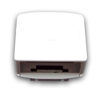 ABB Tango - Kryt zásuvky komunikační s popisovým polem (White)