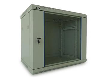 ADEX rozvaděč 18U, 450mm, šedý, nástěnný, rozložený