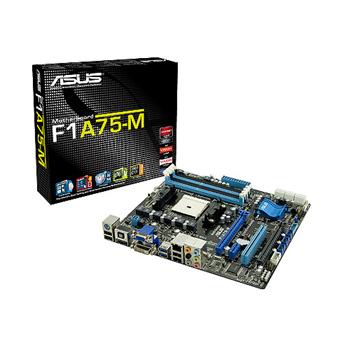 ASUS F1A75-M, FM1, A75, DDR3, VGA, 2xPCIe16, GL, 8CH, USB3.0, uATX