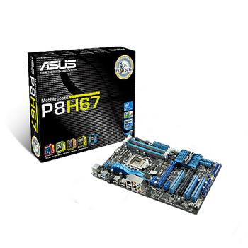ASUS P8H67, 1155, H67, DDR3, 2xPCIe, GL, 8CH, USB3.0 <Rev.3.0>
