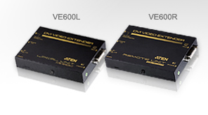 ATEN VE-600 DVI video extender přes CAT5e 30m